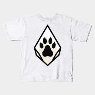 paw print logo Kids T-Shirt